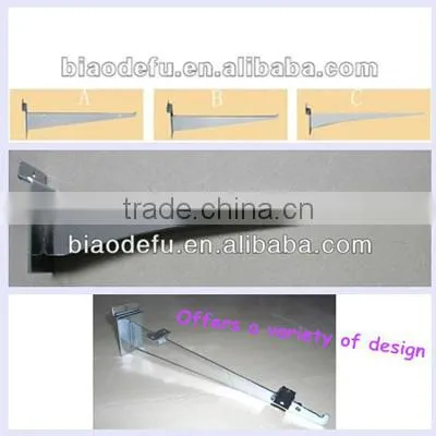 K10 Slatwall Powerful Glass Shelf Bracket