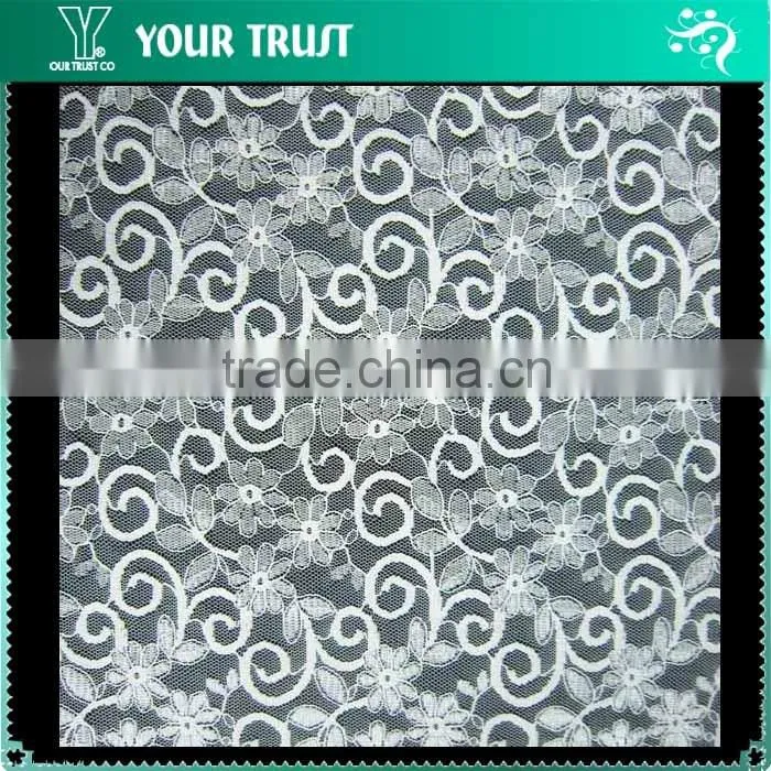 Alibaba New Invention Rose 60 Gram 70% nylon+30% Rayon Woven Mesh Fabric Swiss Lace