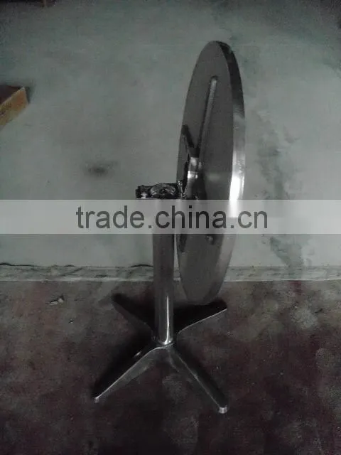 hardware aluminum folding furniture legs table base coffee shop restaurant table folded table base (F2H5)