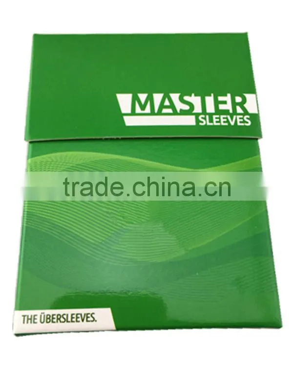 Paper board Deck Box with customized color for 80+ game card with sleeves