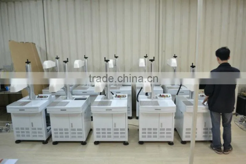 50w Desktop fiber laser marking machine 2 years warranty CE ISO SGS BV TUV FDA