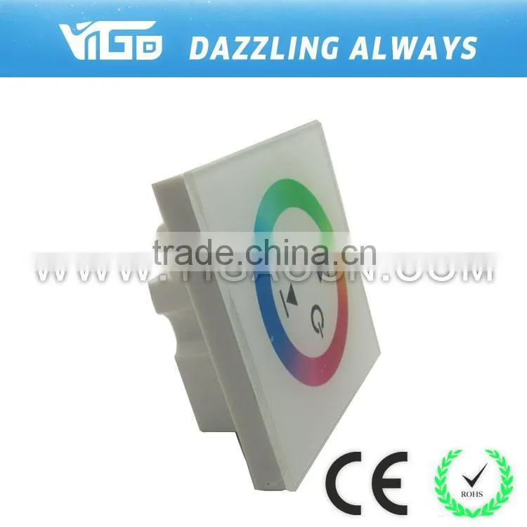 Touch Screen Dimmable LED RGB Controller wireless RF