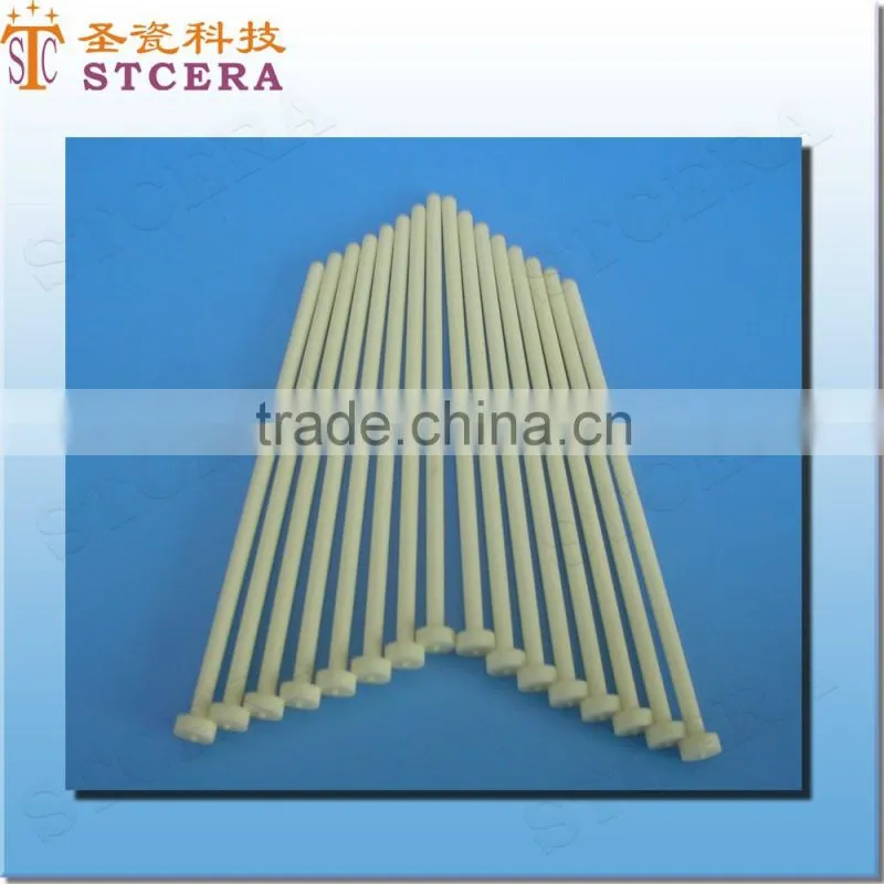 STCERA Alumina mechanical rolling pins rods Ceramic pin holder