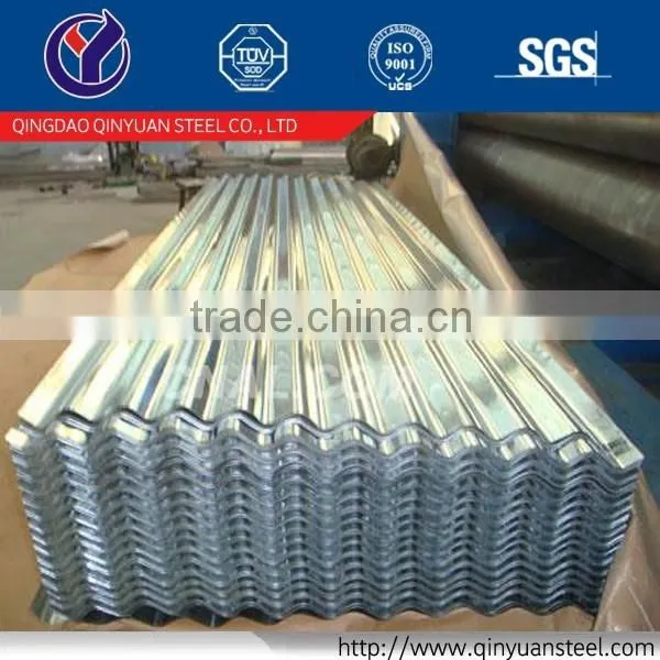 Gauge thickness galvanized corrugated steel sheet