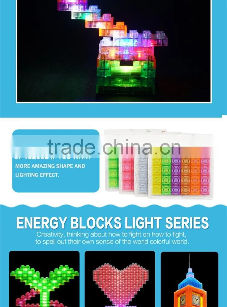 Electronic touch function integrated circuit brains blocks toy