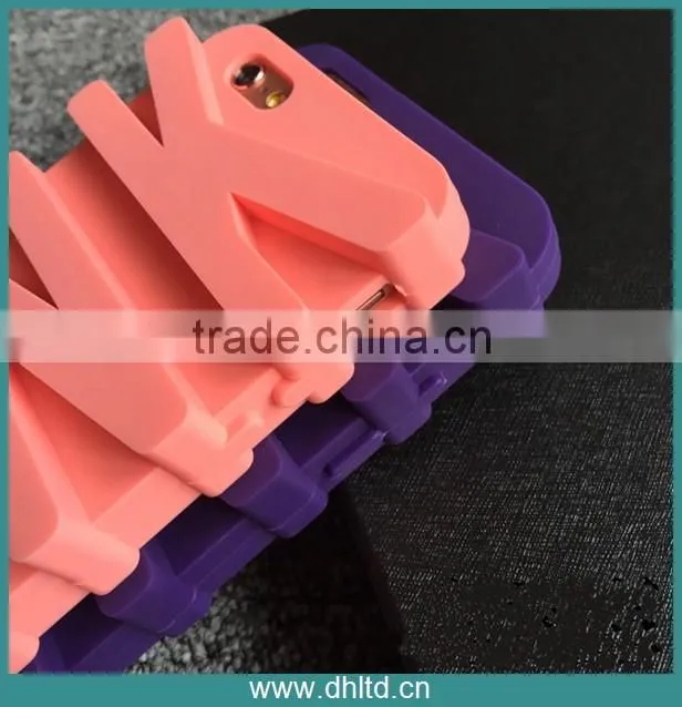 Most Popular Alphatet Silicone Phone Case