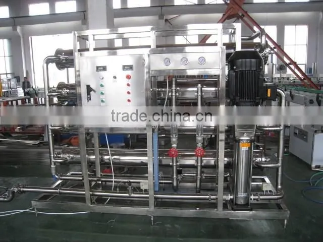 drinking water purifying plant/system