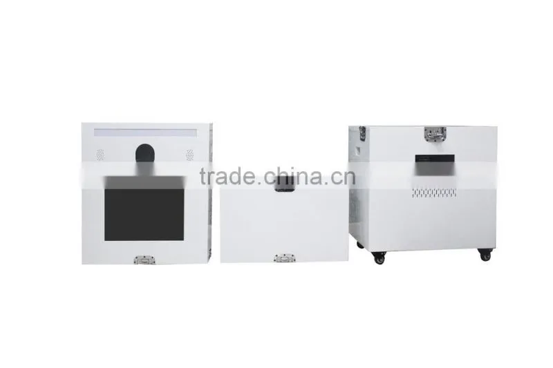 2016 Instagram Sticker Photo Booth With Software/Cabinet/Printer/Camera For Wedding/Party/Rent