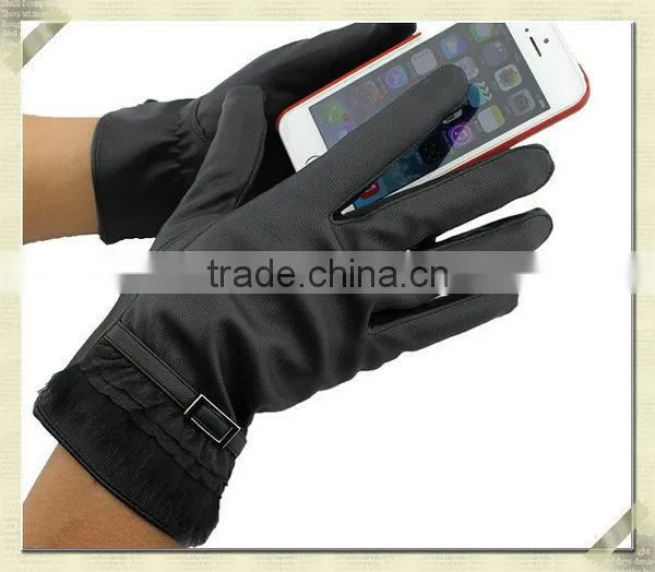 Promotional touch gloves smart phone touch gloves touch finger gloves