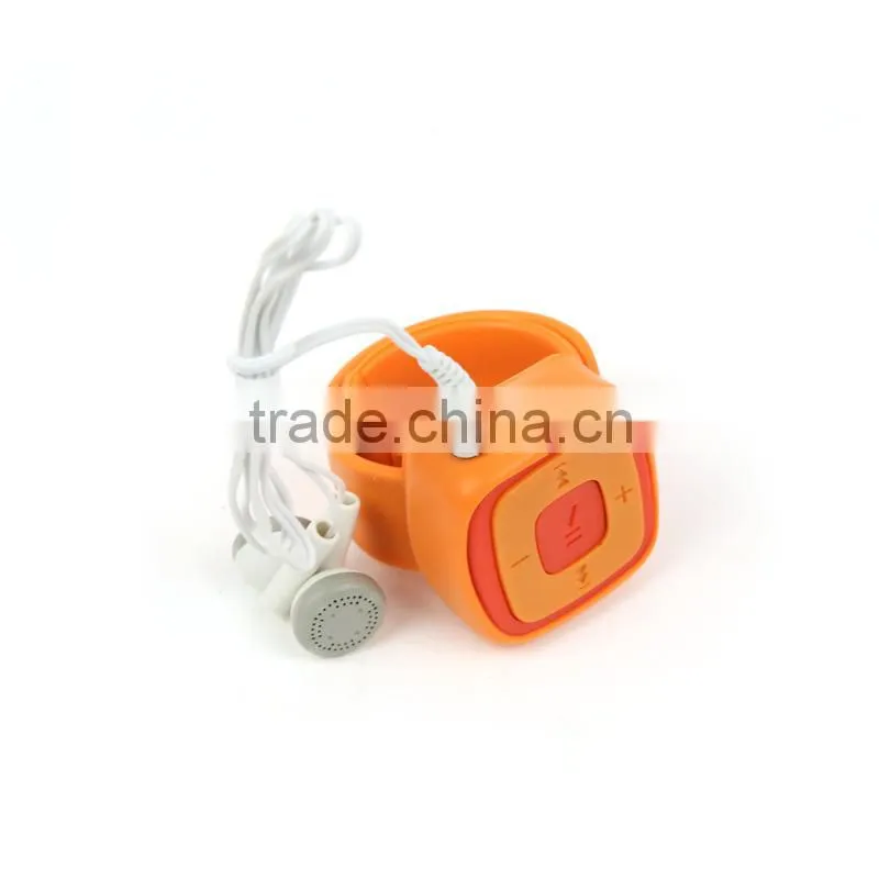 Fashion sport mp3 player , kids / students gift mp3, silicone wrist watch mp3