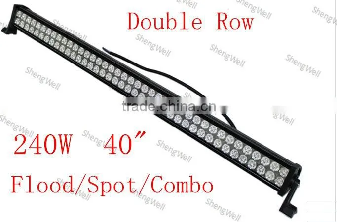 ShengWell Auto led light bar 72W 13.5inch Epistar Flood/Spot/Combo Dual Row led bar light Cree 72w led light bar