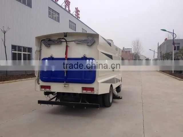Quality 100% guaranteed 4x2 dongfeng 4cbm vacuum road cleaning vehicle