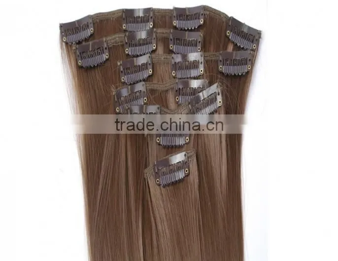 Hot Selling 55cm l00g Clip in Hair Extension