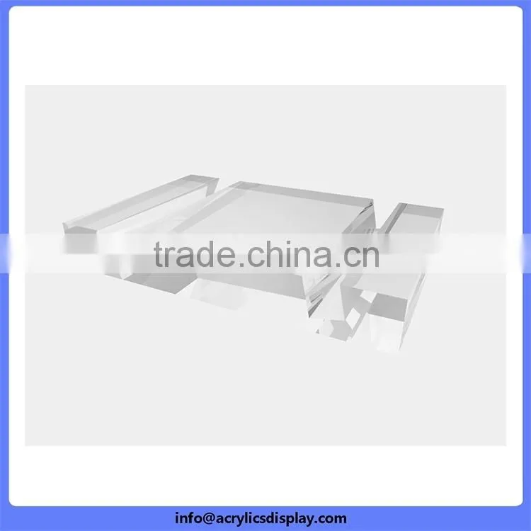 Newest hot-sale acrylic tabletop display racks