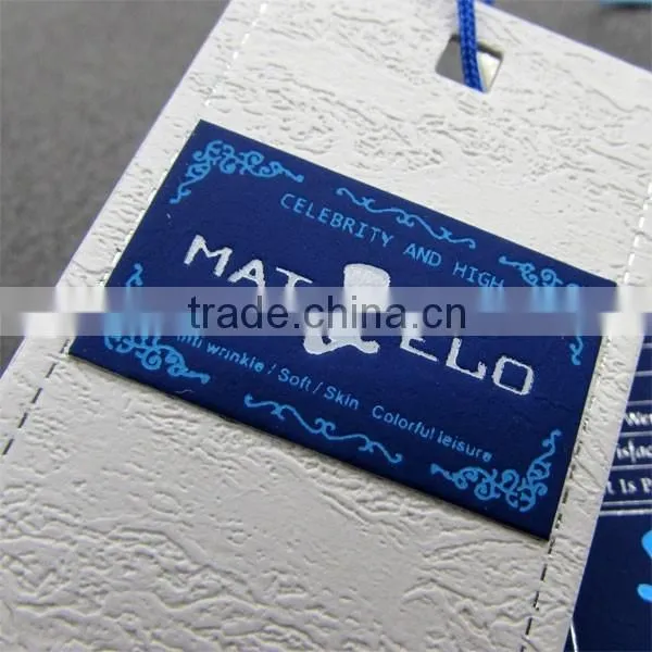 Different Paper Material Garment Tags For Clothing