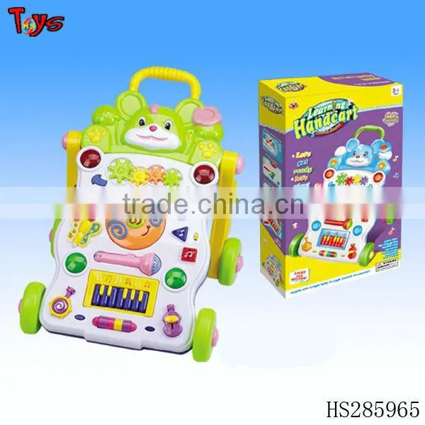 High quality and cheap toys with recorder and music baby walker toys