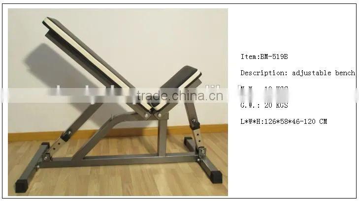 quality adjustable weight dumbbell bench adjustable gym bench fitness bench press bench weight bench chin up rack dip chin