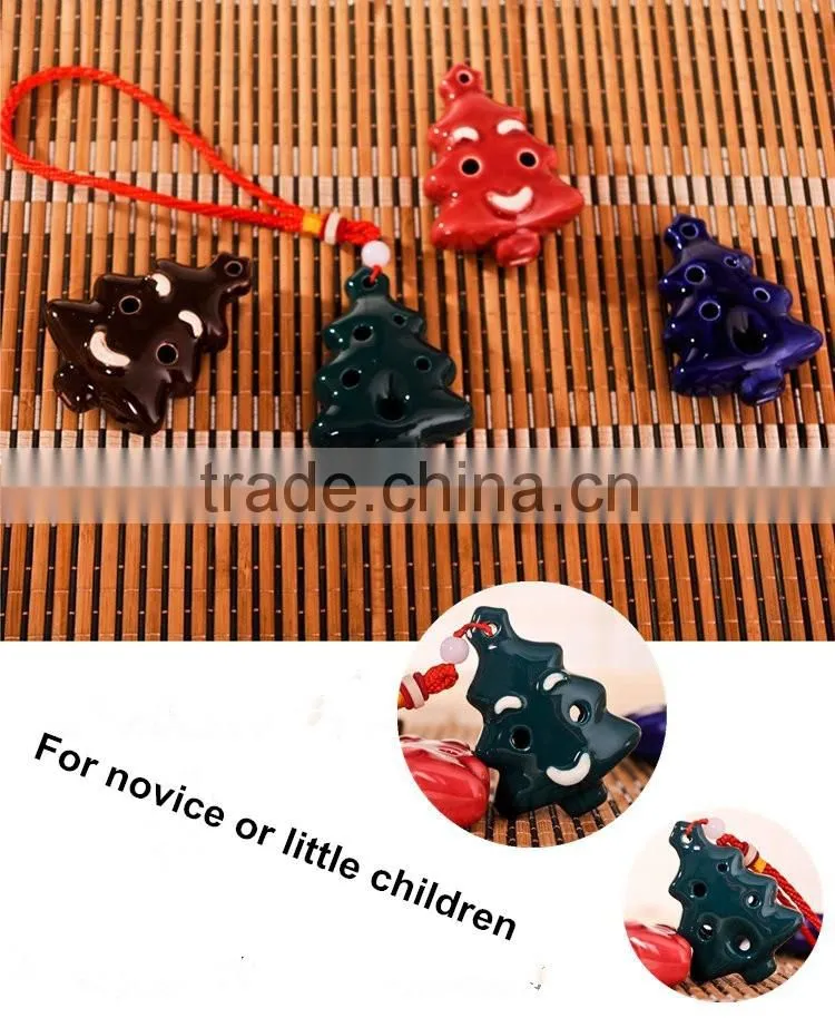 Christmas Tree Ocarina Flute For Children Present