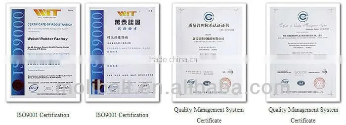 Round Tooth Timing Belt