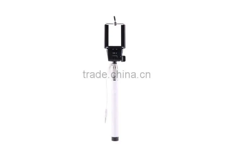 Factory Price Colorful Selfie Stick Tripod with Wired for Smart Phone for iPhone
