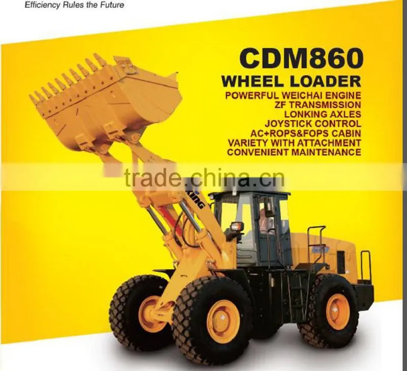 LG862 china Lonking china wheel loader with high quality Lonking machinery
