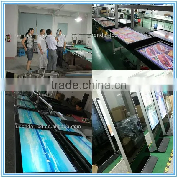 42 46 55 inch professional waterproof IP65 outdoor totem lcd advertising display