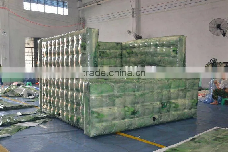 inflatable military bunkers of wall buildings Tent House