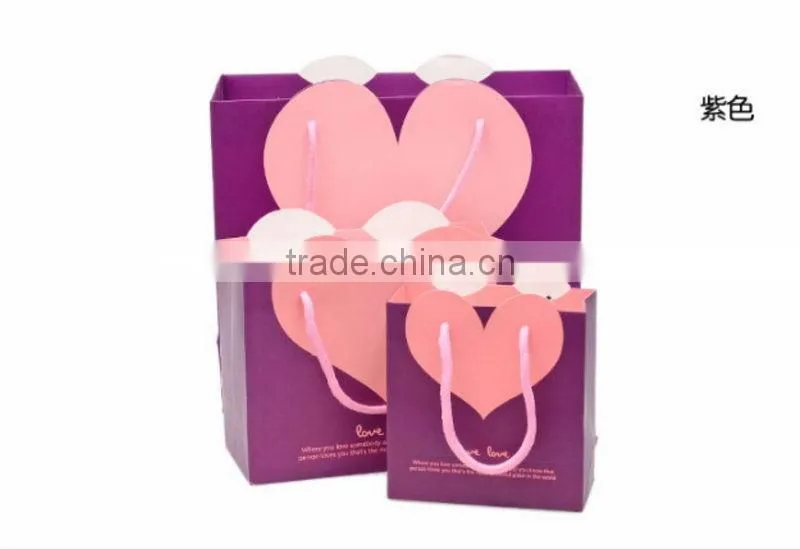 Low price most popular stamped paper bag