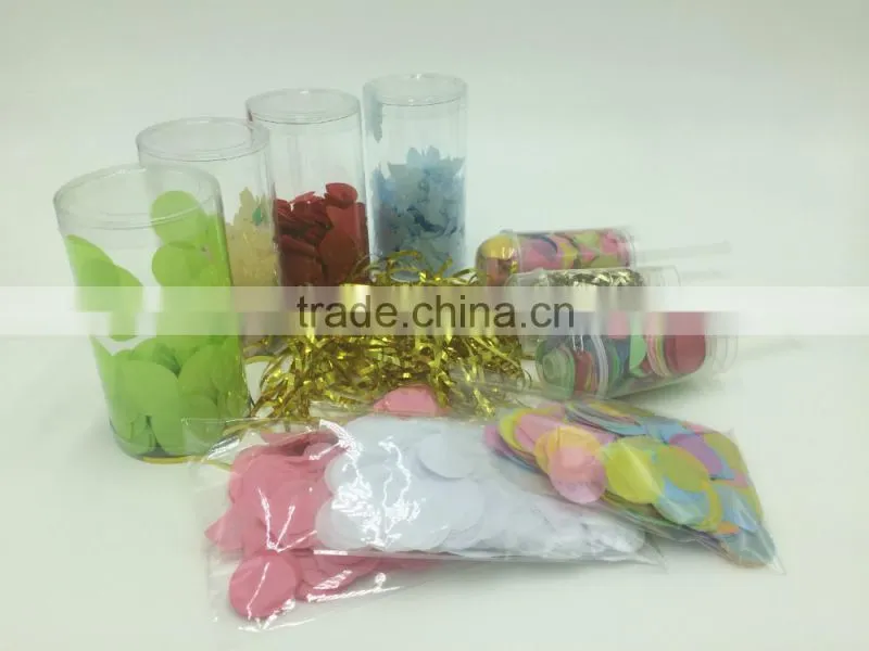 new design decoration confetti shooter