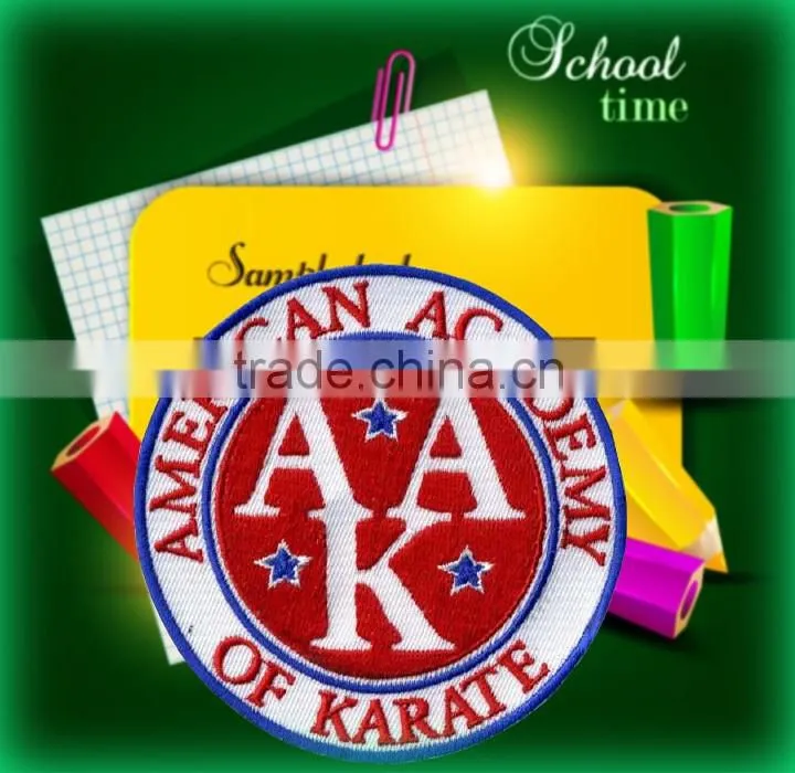 Hot sell Newly fashion Academy style embroidery badges