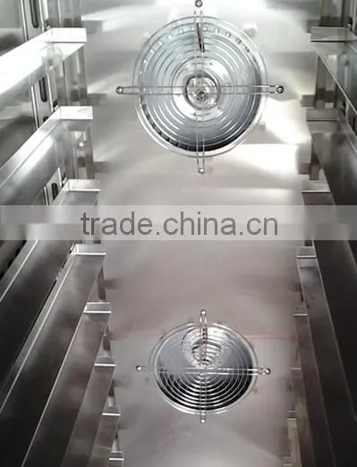 2016 10 trays big capacity Commercial Baguette gas oven convection oven with steam function