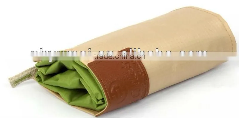 190T polyester foldable shopper bag