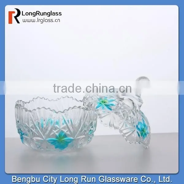 LongRun homeuse glassware flowever candy box wholesale