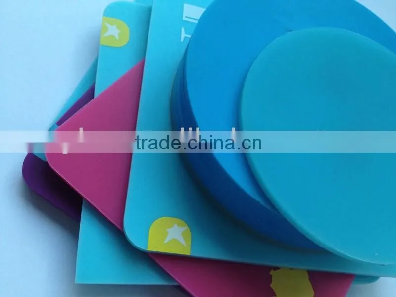 Eco friendly food grade transparent silicon mat
