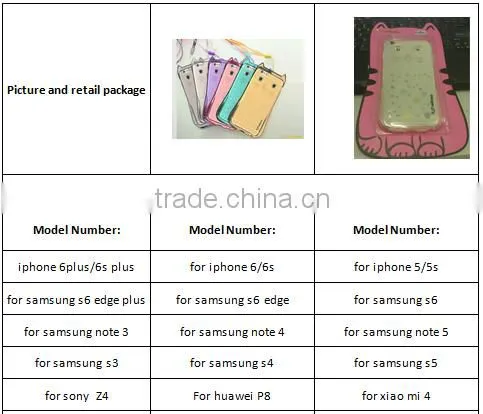 ultra thin transparent mobile phone case cover for apple iphone 6 6plus