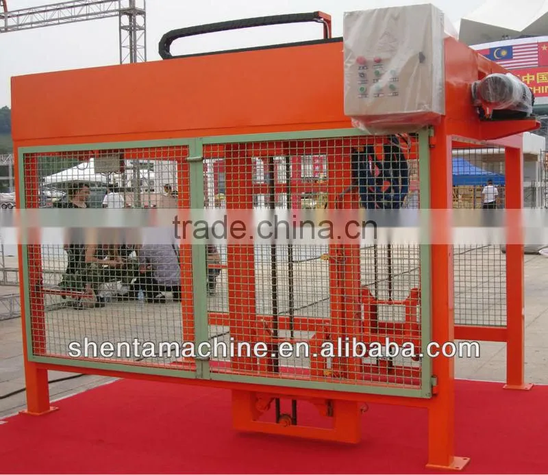 QTY10-15 manufacturers machine technologies hydroform automatic concrete cement block making machine production machinery