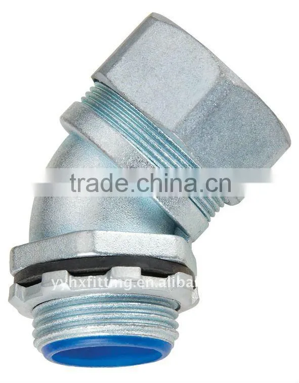 45 angel connector, connector conduit,flexible conduit