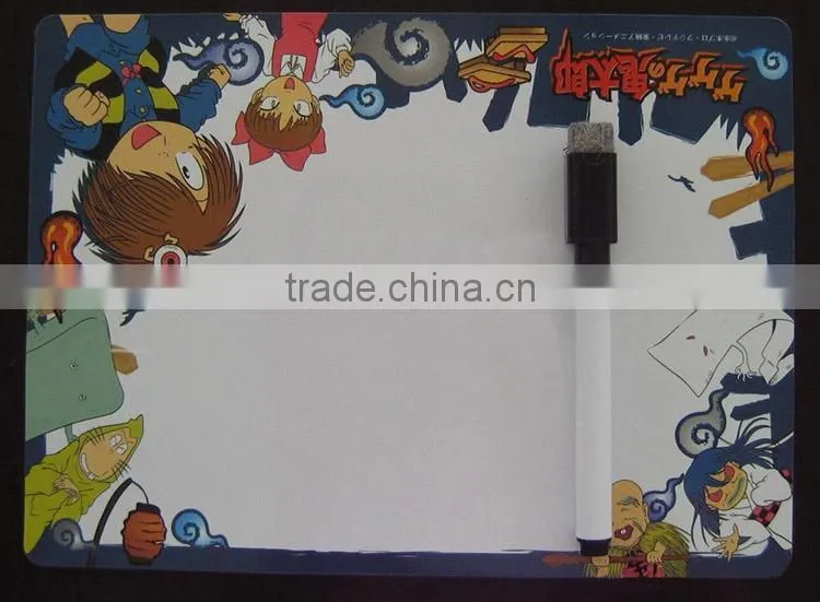 writable fridge magnet,memo fridge magnet with pen