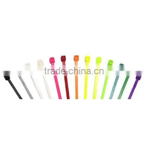 suply plastic cable tie with paper card 3.6*200(ISO9001 ROHS)