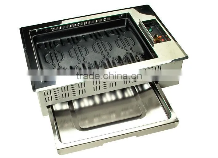 The latest barbecue grill/oven/easy to clean barbeque equipment/use for restaurant,bars,catering/CE,UL