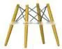 2014 High quality white plastic garden stool chair HC-N005