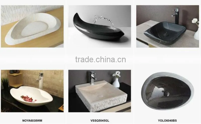 TR4012HO Onyx bathroom stone sink