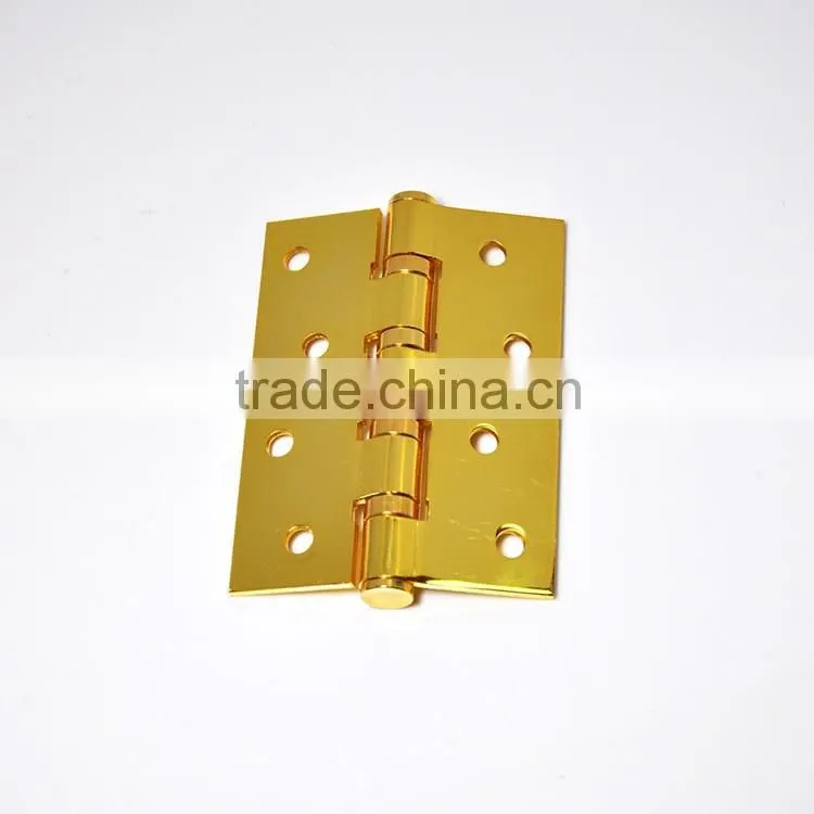 Types of Window Bright Brass Gold Ball Bearing Hinge