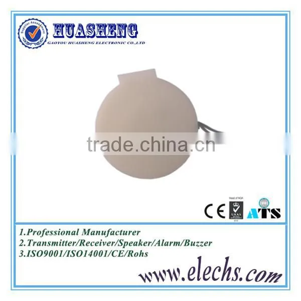 Professional manufacturer 40mm round wired ABS micro transmitter