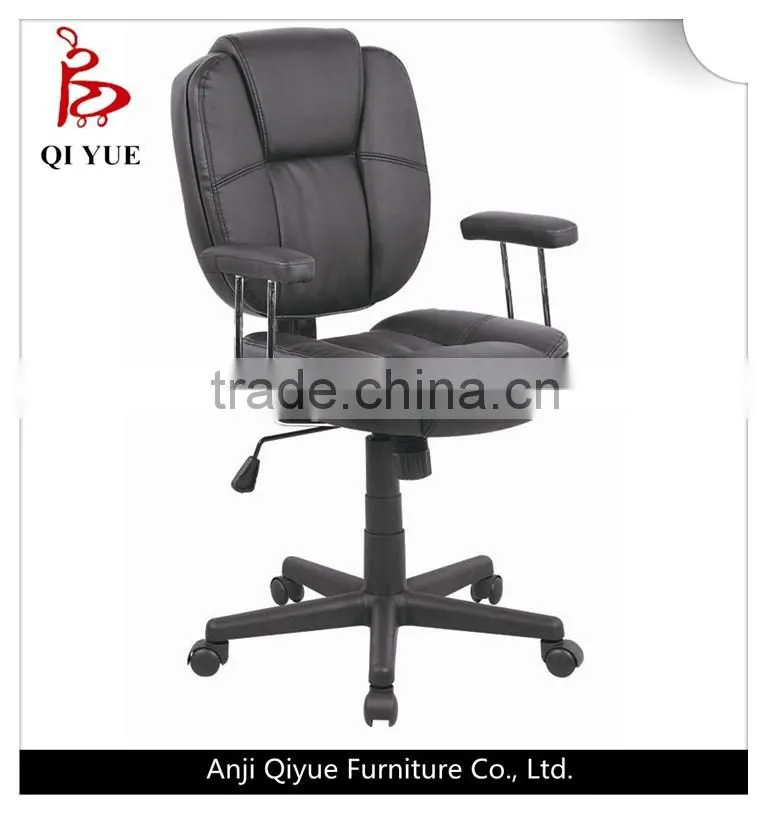 Chinese low back computer chair with soft PU material