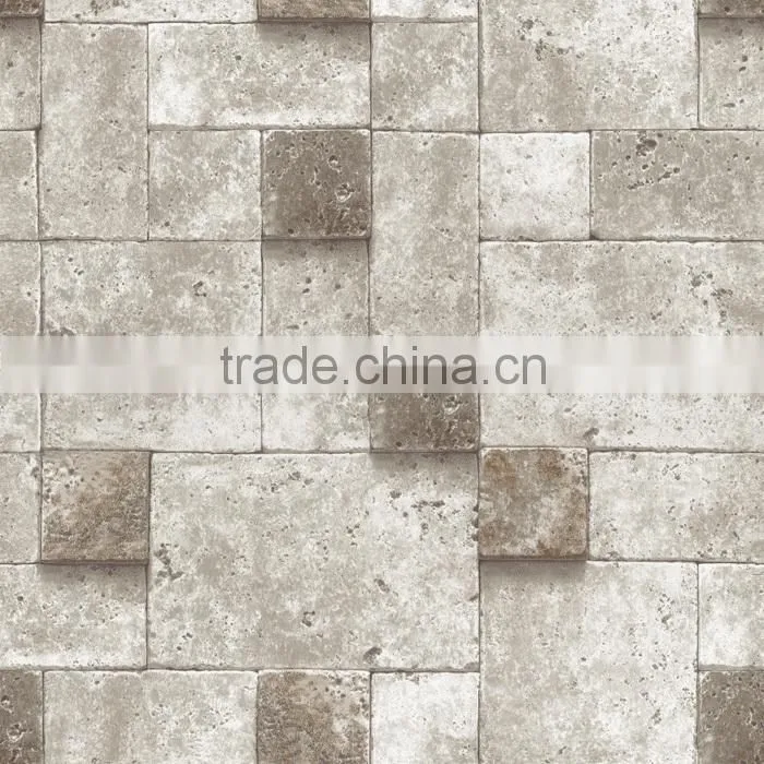 3D black brick wallpaper with best price and design