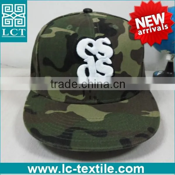 LCTN1856 Popular Style snapback custom embroidered camouflage hat