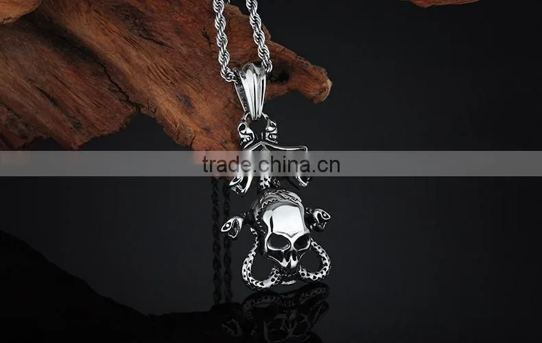 fashion stainless steel 50 cent jewelry Pendant