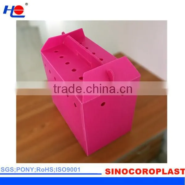 Plastic Corrugated Board Box Custom Design