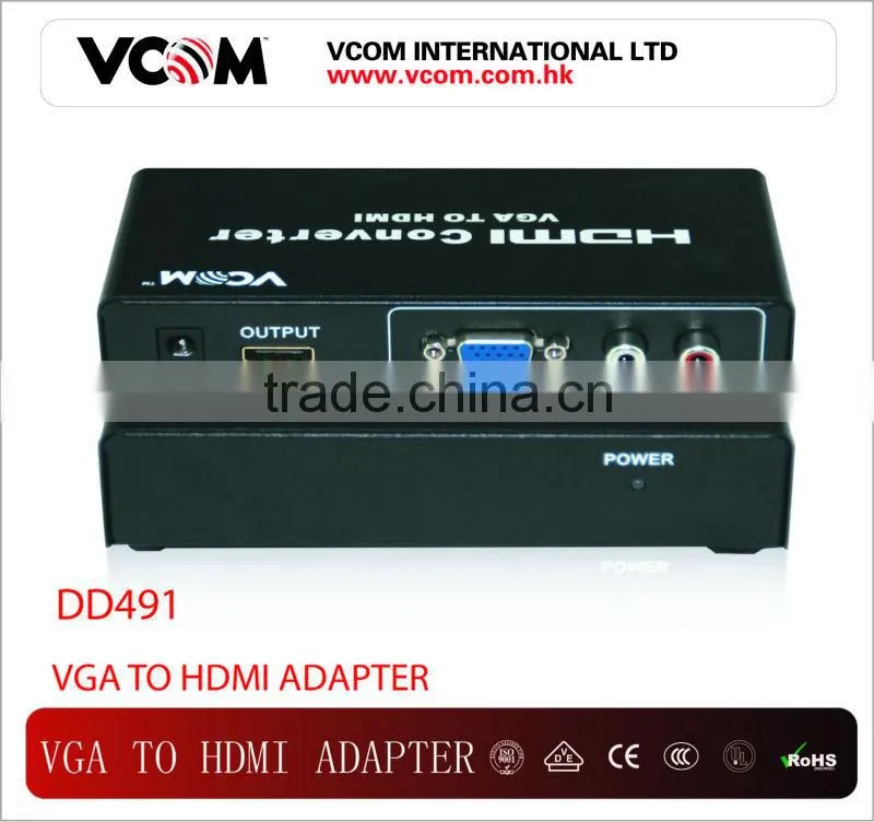 VCOM HIGH SPEED VGA TO HDMI ADAPTOR
